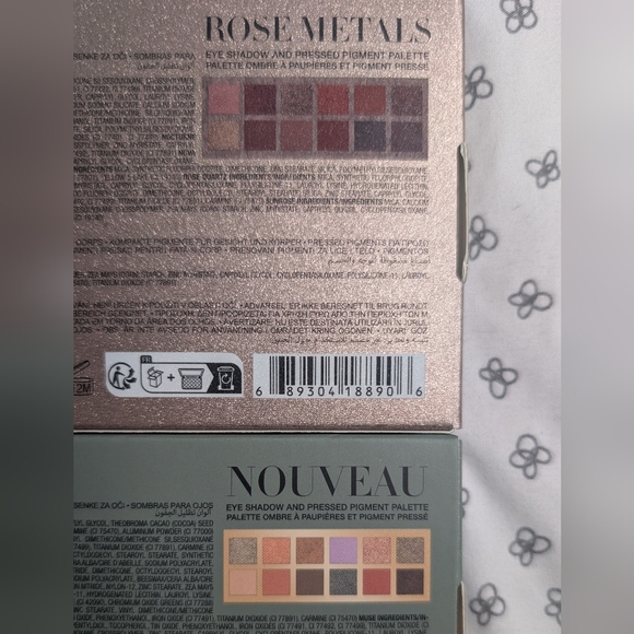 Anastasia Beverly Hills Nouveau & Rose Metals Eyeshadow Palettes BNIB Unswatched - Picture 3 of 5